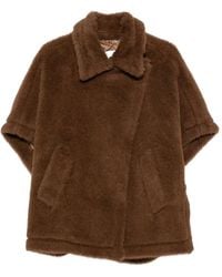 Max Mara - Teddy Cape-Style Jacket - Lyst
