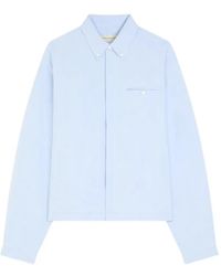 Dries Van Noten - Cropped Cotton Shirt - Lyst