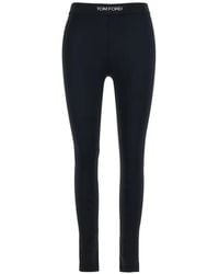 Tom Ford - Lustrous Jersey Leggings - Lyst