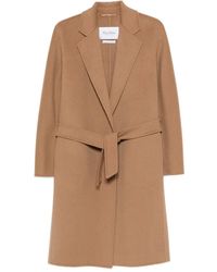 Max Mara - Aceri Tie-waist Coat - Lyst