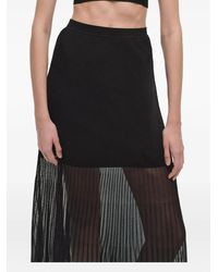Jonathan Simkhai - Gennie Pleated-Knit Maxi Skirt - Lyst