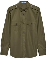 Prada - Katoenen Overhemd - Lyst