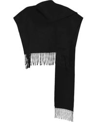 Goen.J - Fringed Muffler Poncho - Lyst