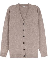 Aspesi - Button-Up V-Neck Cardigan - Lyst