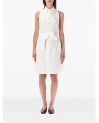 Polo Ralph Lauren - Sleeveless Belted Mini Dress - Lyst