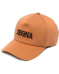 Zegna - Embroidered-logo Baseball Cap - Lyst