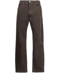 FRAME - Mid-Rise Straight-Leg Jeans - Lyst