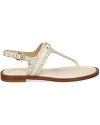 MICHAEL Michael Kors - Mandy T-Strap Sandals - Lyst