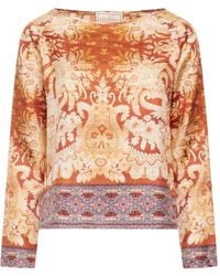 Pierre Louis Mascia - Blusa A Fiori Con Maniche Lunghe - Lyst