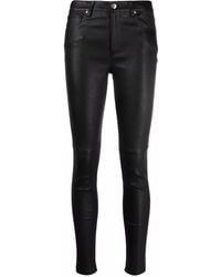IRO - Zaslim Lambskin Skinny Trousers - Lyst
