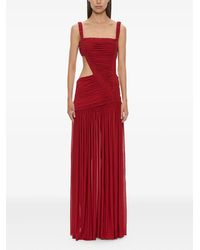 Christopher Esber - Orion Separation Cut-Out Ruched Gown - Lyst