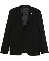 Manuel Ritz - Buttoned Wool-Blend Jacket - Lyst