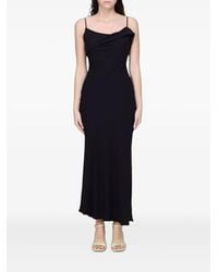 Hanita - Asymmetric-Hem Maxi Dress - Lyst