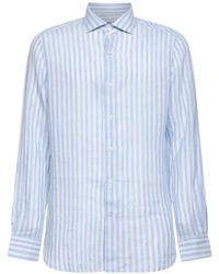 D4.0 - Camicia A Righe - Lyst