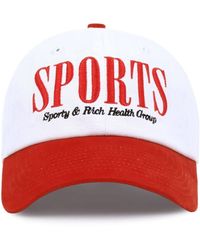 Sporty & Rich - Sports Cotton Cap - Lyst