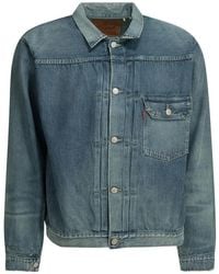 Levi's - 1936 Type I Pleated Denim Jacket - Lyst