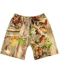 Advisory Board Crystals - Shorts Con Stampa Camouflage - Lyst