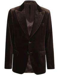 Lardini - Long-Sleeve Peak-Lapel Blazer - Lyst