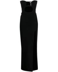 Nensi Dojaka - Cut-Out Detail Strapless Dress - Lyst