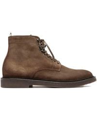 Officine Creative - Botas de ante con cordones - Lyst