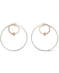 Justine Clenquet - Eva Circle Earrings - Lyst