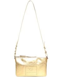 V73 - Metallic Logo-Patch Shoulder Bag - Lyst