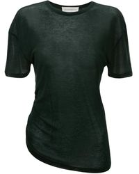 Victoria Beckham - Asymmetrisches T-Shirt - Lyst