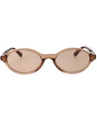 Jimmy Choo - Marais Oval-Frame Sunglasses - Lyst
