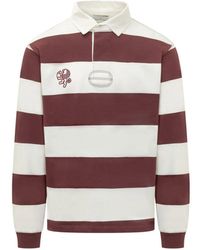 Woc - Polo Manchester À Rayures - Lyst