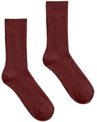 Wolford - Ribbed-Knit Socks - Lyst