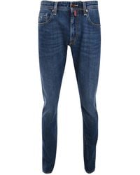 Sartoria Tramarossa - Logo-Patch Jeans - Lyst