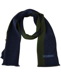 Missoni - Logo-Embroidery Scarf - Lyst