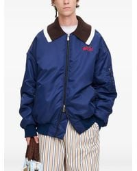 Charles Jeffrey - Logo-Embbroidered Bomber Jacket - Lyst