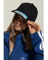 Vetements Antwerp Logo Cotton Baseball Cap in Black | Lyst