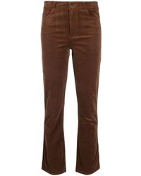 PAIGE - Cindy Cropped Trousers - Lyst