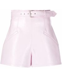 Philosophy Di Lorenzo Serafini - Strukturierte Shorts Mit Gürtel - Lyst