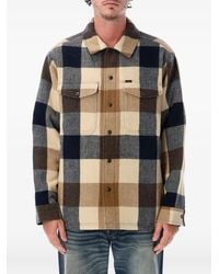 Filson - Check-Pattern Button-Down Jacket - Lyst
