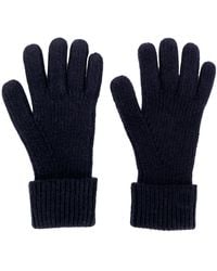 N.Peal Cashmere - Ribbed Knitted Gloves - Lyst
