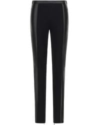 Roberto Cavalli - Leather-Panelled Leggings - Lyst