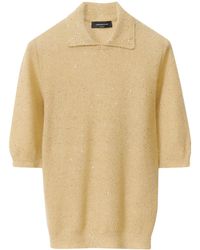 Fabiana Filippi - Knitted Polo Top - Lyst