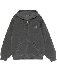 Carhartt - Quilted Hooded Zip-Up Jacket - Lyst