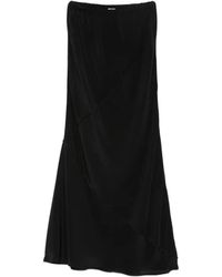 Baserange - Asymmetric Panelled Midi Skirt - Lyst