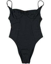 BELAMER - Nina Ribbed Swimsuit - Lyst