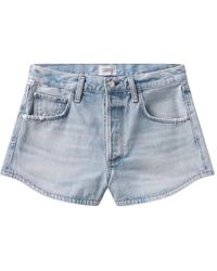 Citizens of Humanity - Abita Mid-Rise Denim Shorts - Lyst