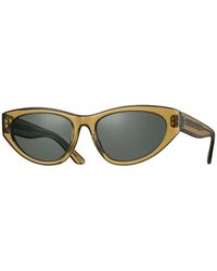 Eyevan 7285 - Regina-E Cat-Eye Sunglasses - Lyst