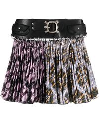 Chopova Lowena - Mix-print Pleated Miniskirt - Lyst