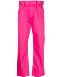 Sofie D'Hoore - Straight-Leg Cropped Cotton Trousers - Lyst