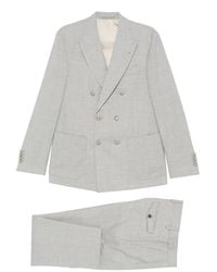 Eleventy - Traje Con Doble Botonadura - Lyst