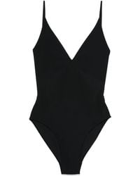 Rick Owens - Maillot De Bain À Col V Profond - Lyst