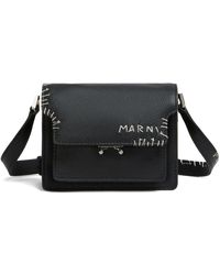 Marni - Trunk Decorative-stitch Shoulder Bag - Lyst